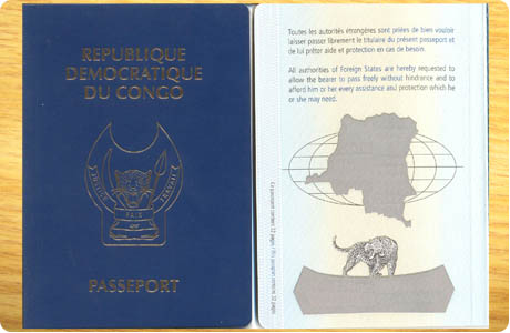 le nouveau passeport congolais/photo radiookapi.net