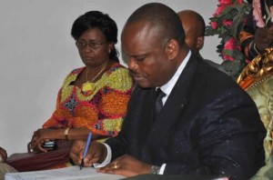 Jacques Mbadu, Gouverneur du Bas-Congo / Photo Diav