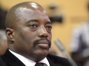 Joseph Kabila, président de la République du Congo. REUTERS/James Akena