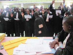 Prestation de serment de nouveaux avocats 2013/ Infobascongo