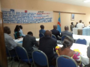Formation des cadres et agents des organes de gestion et de contrôle des marchés publics de la province/Photo Infobascongo