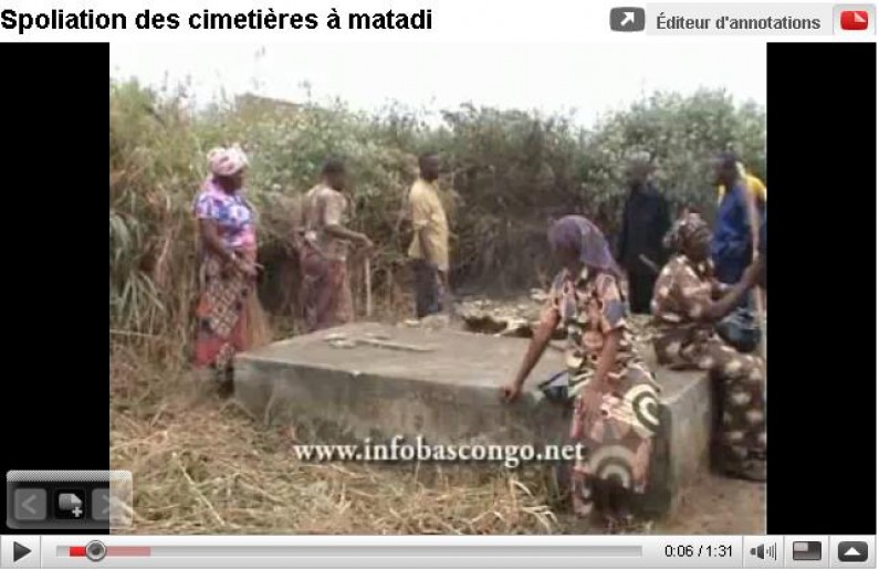 Matadi : un Congolais de l’étranger bondit sur un présumé profanateur de la tombe de sa mère