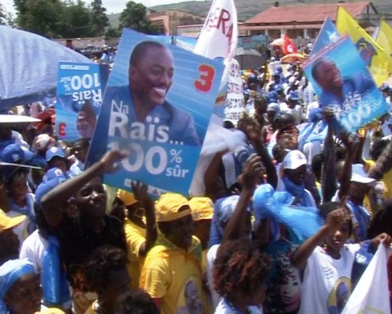 Election présidentielle : les habitants invités à voter Joseph Kabila