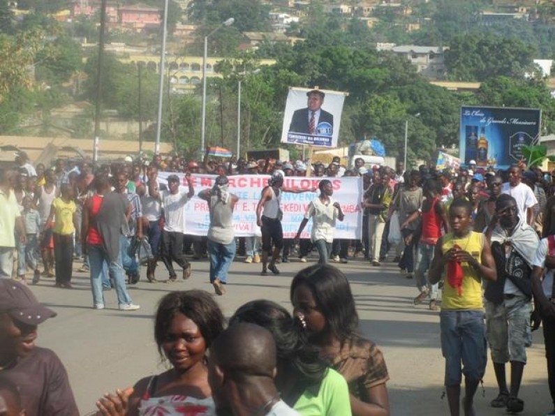 Election présidentielle : court discours de Tshisekedi à Matadi  devant un monde