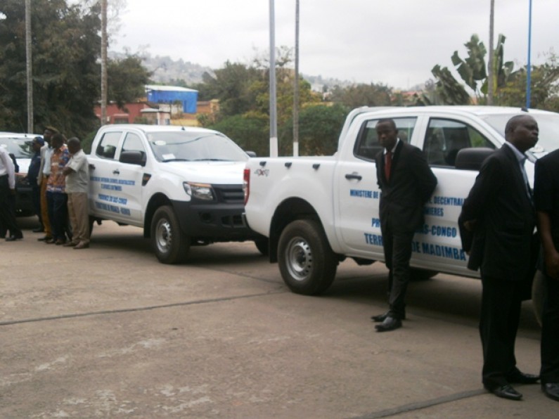 Bas-Congo :Des véhicules de travail pour les administrateurs des territoires