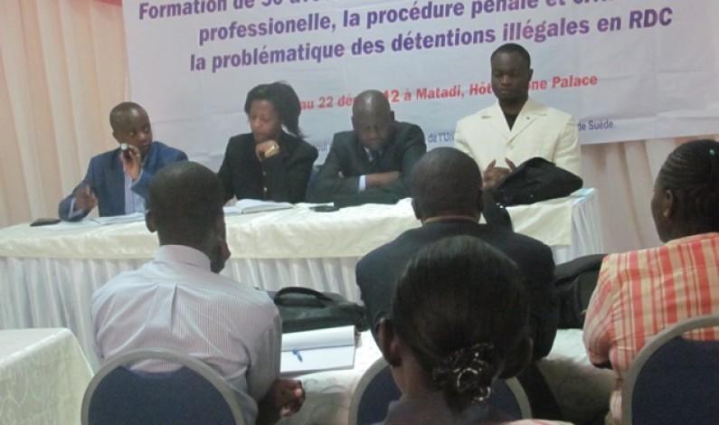 Bas-Congo : Des avocats en formation pour mieux exercer leur profession