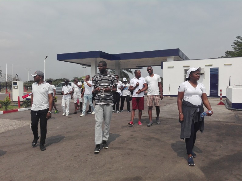Kinshasa : une marche de santé dans un élan de confraternité démarre les activités festives du premier anniversaire de Journaliste en action