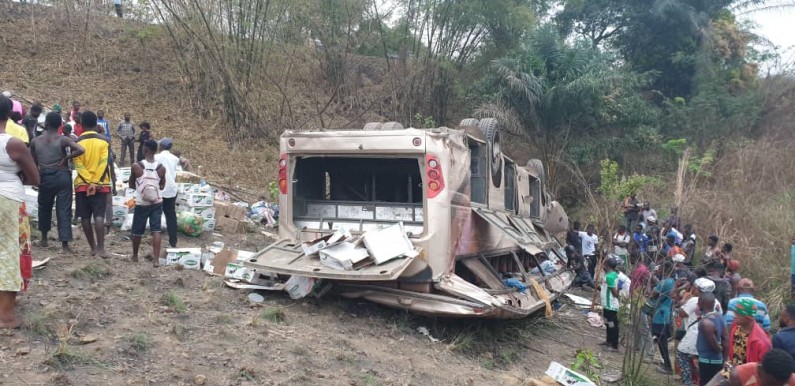 Quatre morts dans un accident de route vers Nduizi au Kongo central