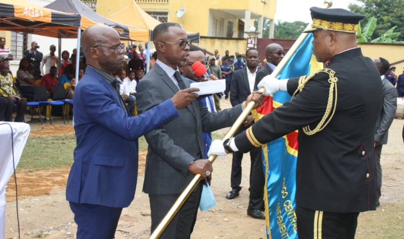 Kongo central: le nouveau commissaire provincial de la police prend officiellement ses fonctions
