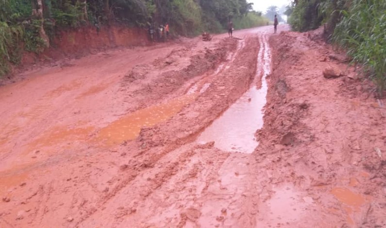 Kongo central: le député Crispin Mbadu plaide pour la réhabilitation de la route Manterne-Tshela, enfer des chauffeurs