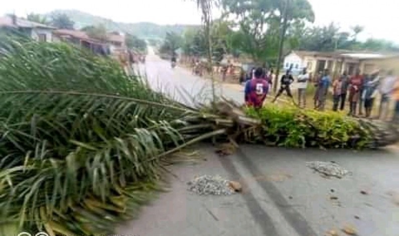 Kongo central:des adeptes de Ne Muanda Nsemi bloquent la nationale n°1 à Kinzau-Mvuete