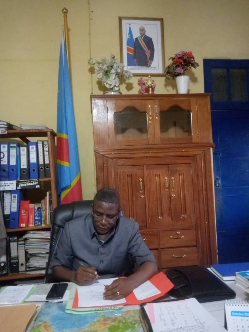 Edgar Mwandwe, le Proved Kongo central 1 donne les détails de l’année scolaire 2020-2021