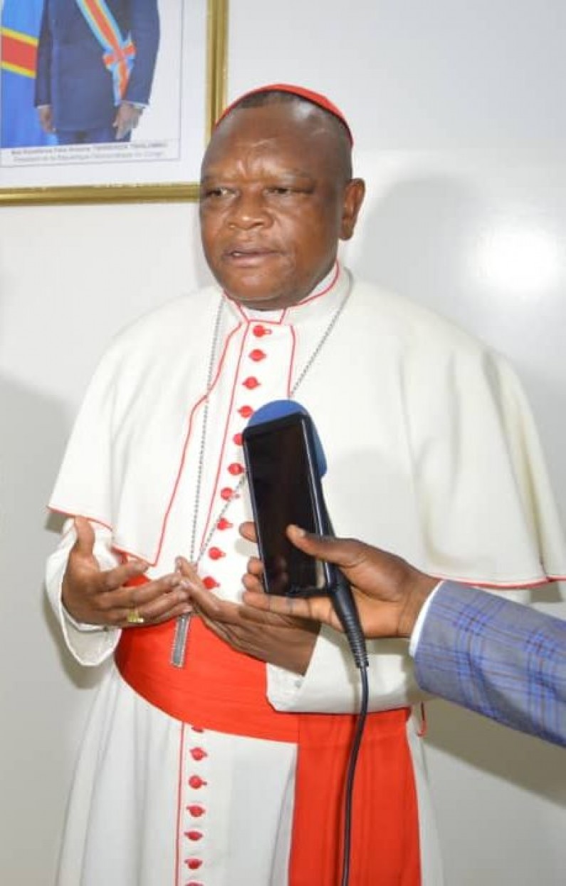 Le pape François nomme le cardinal Fridolin Ambongo administrateur apostolique du diocèse de Kisantu
