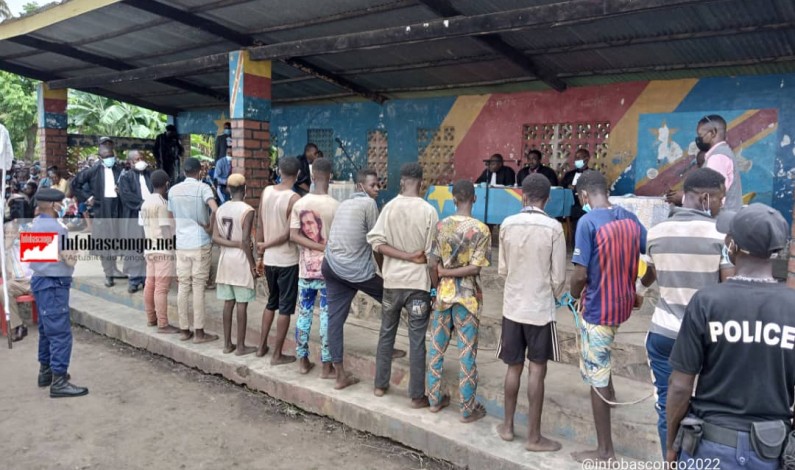 Assassinat de deux présumés voleurs de motos à Nsioni, au Kongo central : fin de la première audience foraine
