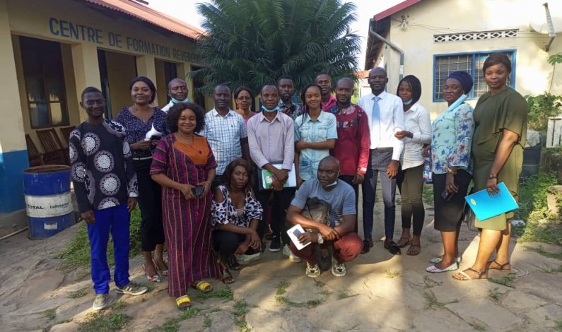 Formation des journalistes sur la violence basée sur le genre en milieu scolaire au Kongo central