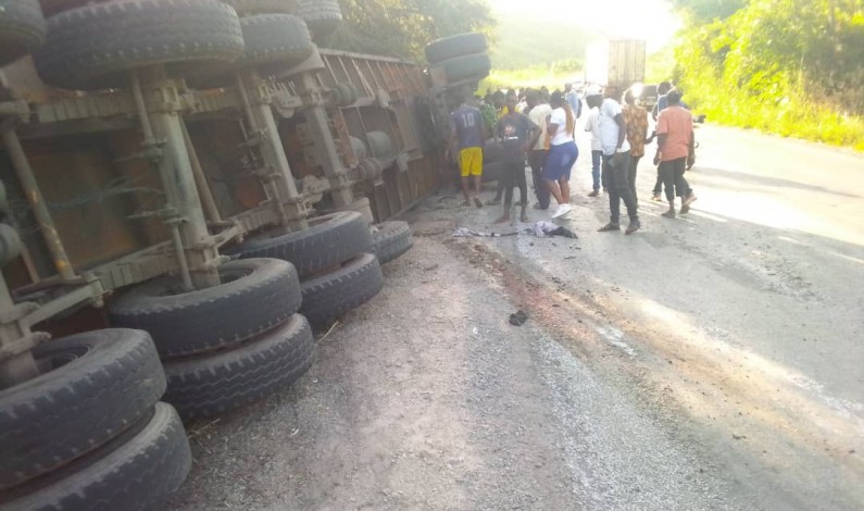 Kongo central :un mort dans un accident de la route à Nganga