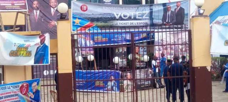Election du gouverneur et son vice : à Matadi, bousculade pour placer les affiches des candidats