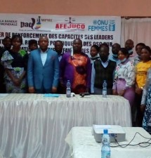 Afejuco associe la société civile dans la dissémination de lois en faveur des entrepreneuses à Matadi