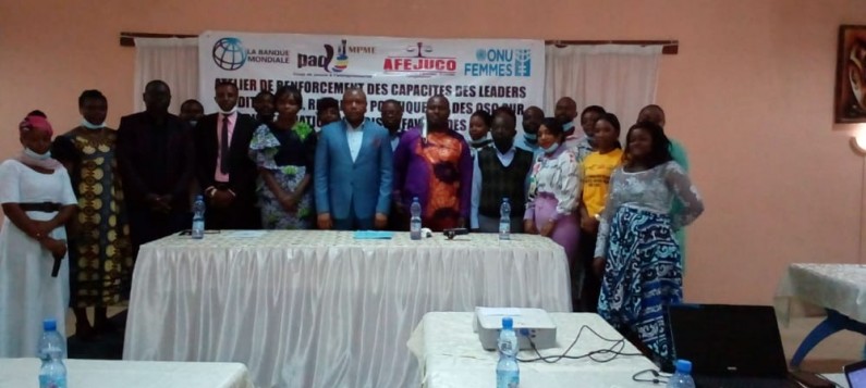 Afejuco associe la société civile dans la dissémination de lois en faveur des entrepreneuses à Matadi