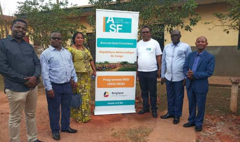 Kongo Central : ASF Belgique lance le projet « promouvoir la pleine et effective réalisation des droits des populations en RDC »