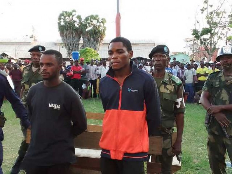 Boma : Destin Phanzu et Timothée Niemba condamnés à la prison à perpétuité