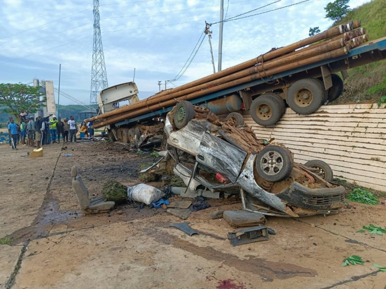 Accident de circulation après le pont Maréchal à Matadi : des morts et des blessés